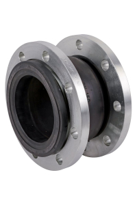 Obrázok pre MZ 0740 Gumový kompenzátor s ocelovými přírubami DN 150 délka 180 mm 8 děr