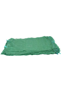 Obrázok pre Rašlový pytel 50 x 80 cm (25 kg) balení 100 ks na brambory, zeleninu a ovoce, barva zelená