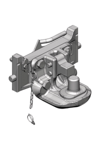 Obrázok pre Piton Fix Scharmüller závěs na traktor 330 × 32 mm, čepy 25 mm, výsuv 155 mm