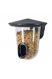 Obrázok pre Krmítko pro ptáky GAUN FEEDR FAUNA černé polypropylen/sklo 175 × 190 × 195 mm