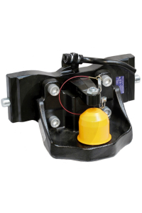 Obrázok pre K80 závěs Rockinger 390 × 32 × 25 mm, nosnost 4000 kg, komfortní nastavení