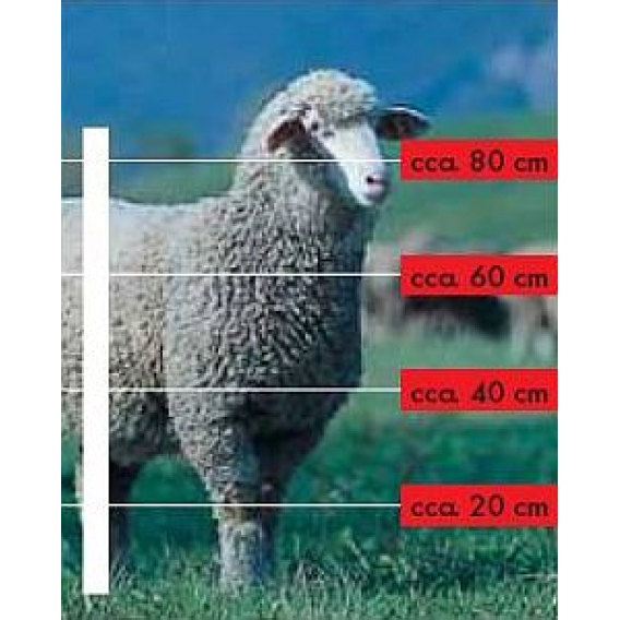 Obrázok pre Sada na elektrický ohradník pro ovce 500 m
