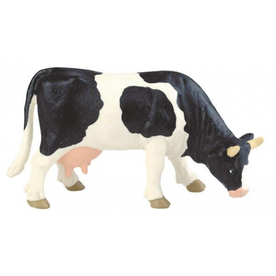 Obrázok pre Bullyland - figurka černobílá kráva pasoucí se