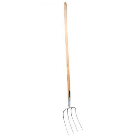 Obrázok pre Vidle na hnůj se 4 hroty a násadou