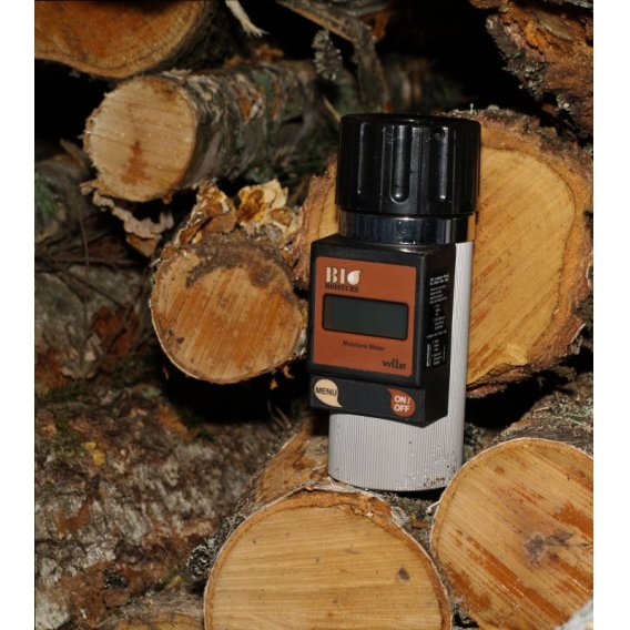 Obrázok pre Wile BIO Wood vlhkoměr pro měření vlhkosti palivového dříví, pilin a dřevěných pelet