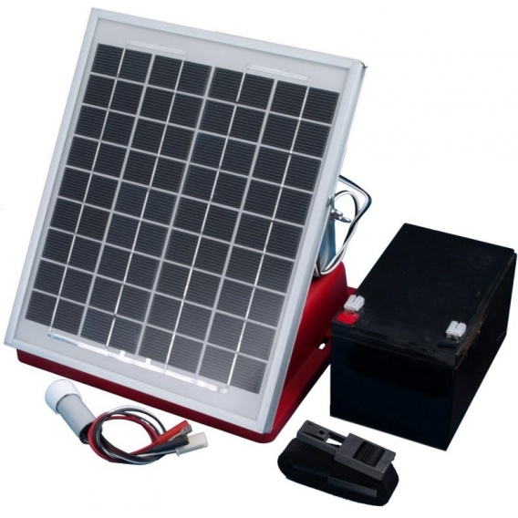 Obrázok pre Solární panel pro bateriové zdroje napětí Olli 9.07 B a 9.07 S pro elektrický ohradník