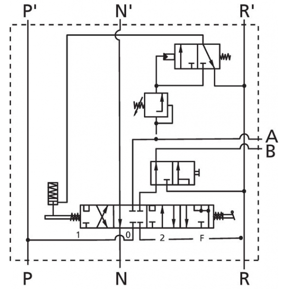 Obrázok pre Ovládací přístroj pro hydrauliku vhodný pro Case IH, Deutz, Fastrac, Zetor, Steyr, Valmet