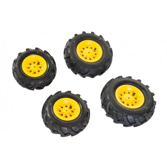Obrázok pre Rolly Toys - pneumatiky plněné vzduchem žluté