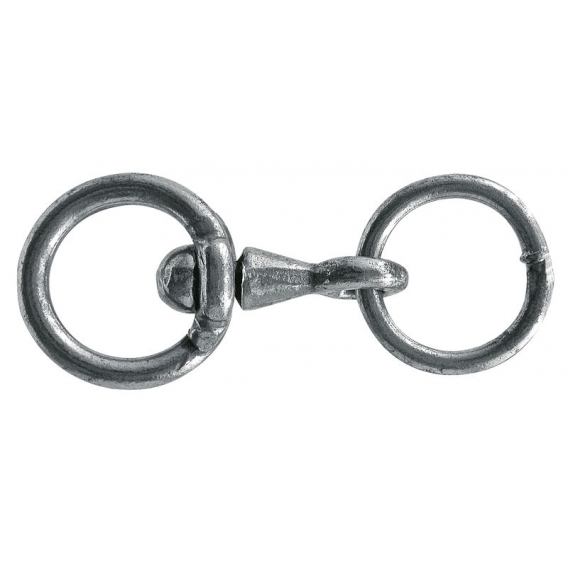 Obrázok pre Obrtlík s kroužkem pro řetězy, vazáky, vodítka, řemeny, pozinkovaný, síla 6 mm
