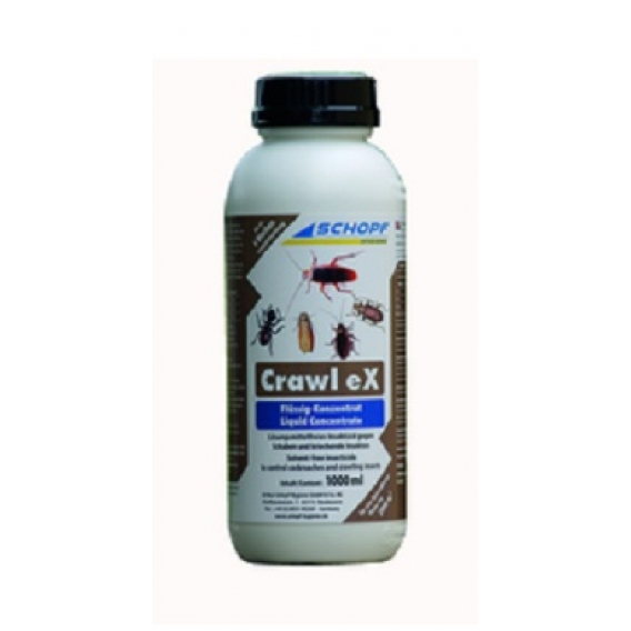 Obrázok pre CRAWL EX koncentrát 1000 ml emulze k hubení hmyzu ve skladech proti švábům, pilousům
