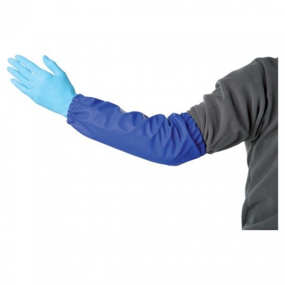 Obrázok pre Chránič rukávů na dojení a mytí modrý FARMA 60 cm z PVC 2 ks
