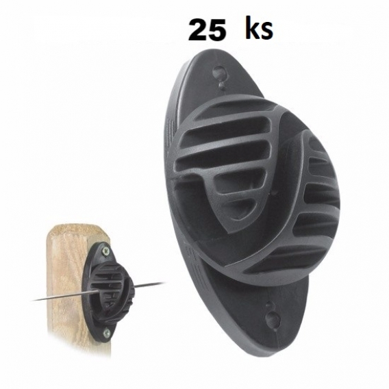 Obrázok pre Šroubovací izolátor ISOLINE na drát, provázek a lanko pro elektrický ohradník