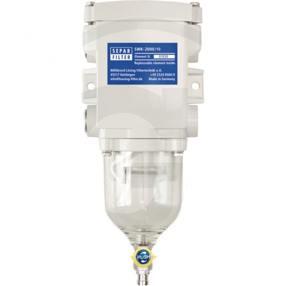Obrázok pre Odlučovač vody z paliva SEPAR SWK-2000/10 bez topení k dostavbě