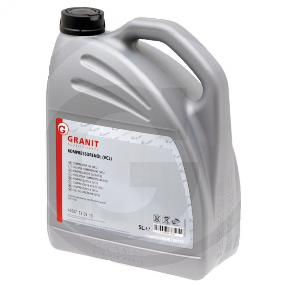 Obrázok pre Kompresorový olej Granit VCL 100 DIN 51 506 5 litrů pro kejdové kompresory