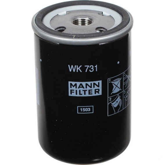Obrázok pre MANN FILTER WK731 palivový filtr vhodný pro Claas, Deutz-Fahr, Fendt, Fiat, Kramer
