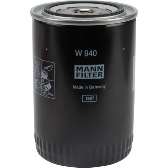 Obrázok pre MANN FILTER W940 filtr motorového oleje vhodný pro Claas, Deutz-Fahr, Eicher, Fendt