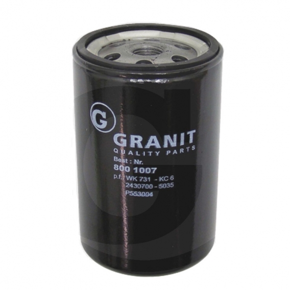 Obrázok pre Granit 8001007 palivový filtr vhodný pro Claas, Deutz-Fahr, Fendt, Fiat, Kramer