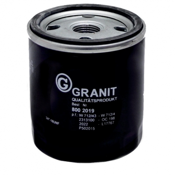 Obrázok pre Granit 8002019 filtr motorového oleje vhodný pro Doppstadt, Holder, Weidemann
