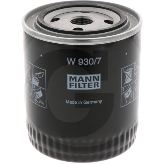 Obrázok pre MANN FILTER W930/7 filtr motorového oleje vhodný pro Case IH