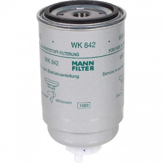 Obrázok pre MANN FILTER WK842 palivový filtr vhodný pro BCS, Case IH, Claas, Deutz-Fahr, Fendt, Fiat