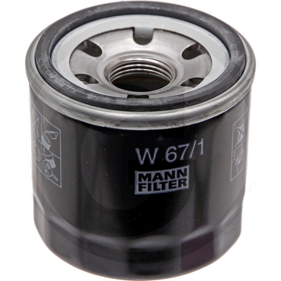 Obrázok pre MANN FILTER W67/1 filtr motorového oleje vhodný pro Bobcat, John Deere, Kubota
