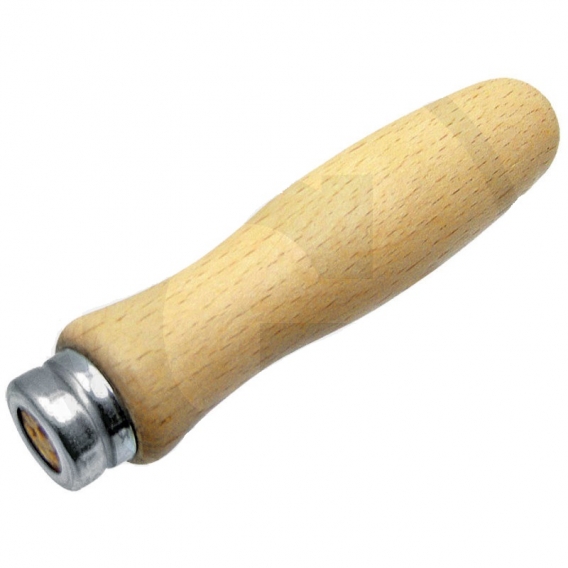 Obrázok pre Univerzální dřevěná rukojeť pilníku 100 mm na pilové řetězy pro kulaté a ploché pilníky
