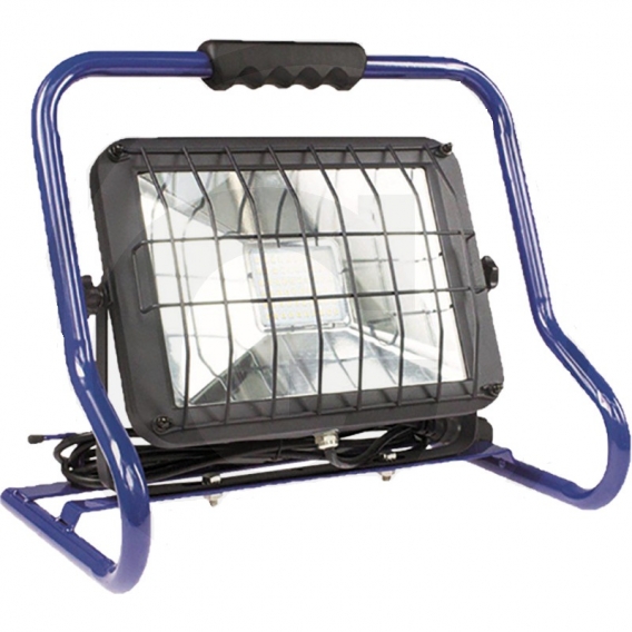 Obrázok pre LED mobilní reflektor 4250 Lumen = cca 300W s ochrannou mřížkou 2 zástrčky na zadní straně