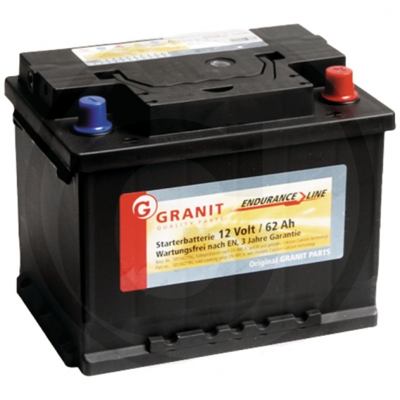 Obrázok pre Auto baterie Granit Endurance Line 12V / 62Ah, patice B3