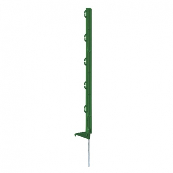 Obrázok pre Zelený plastový sloupek, tyčka 70 cm pro elektrický ohradník ocelová špička