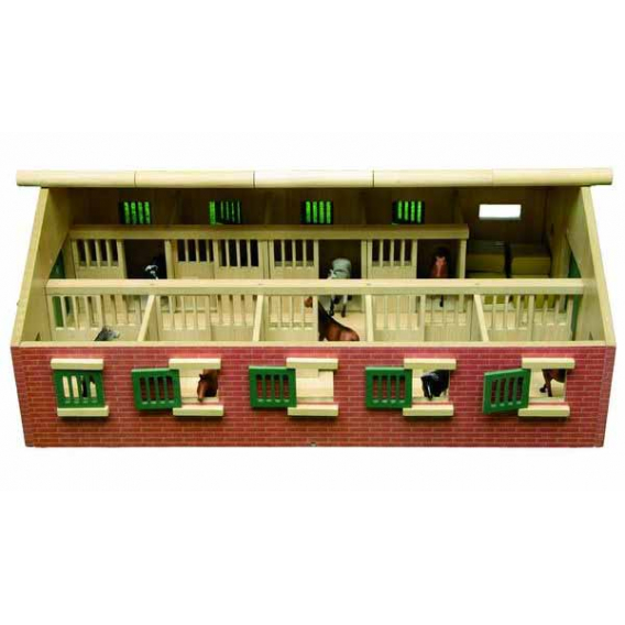 Obrázok pre Kids Globe - stáj pro koně s 10-ti boxy 1:32