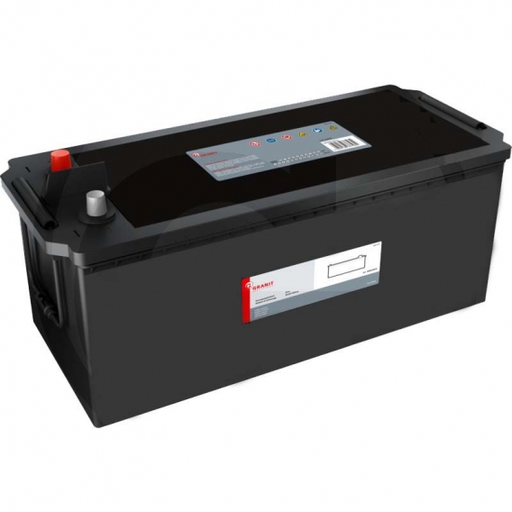 Obrázok pre Autobaterie 12V 230Ah Granit bezúdržbová pro vysokozdvižné vozíky, elektromobily, 3/1