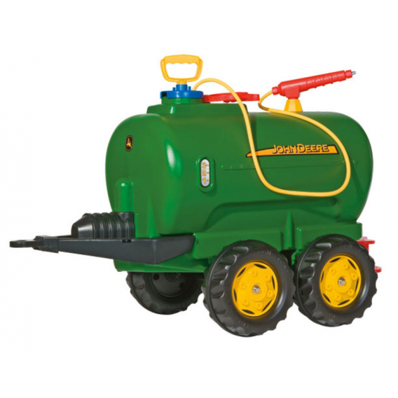 Obrázok pre Rolly Toys - cisterna John Deere se dvěma nápravami a čerpadlem zelená