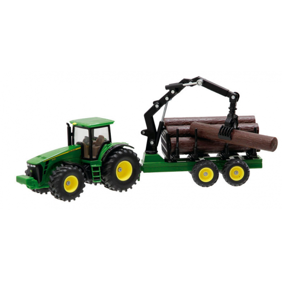 Obrázok pre Siku - traktor John Deere 8430 s lesnickým přívěsem 1:50