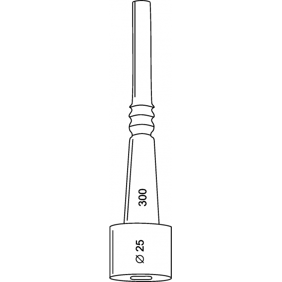 Obrázok pre Strukové gumy AGS ITSPA 25 x 300 mm 3-drážková na dojení Agrostroj (4)