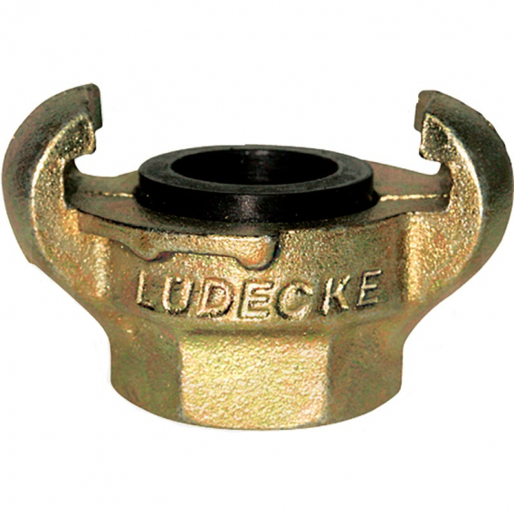 Obrázok pre LÜDECKE hadicová spojka proti loupeži vývrt 20 mm DIN 3489 vnitřní závit 3/4