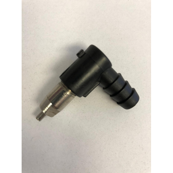 Obrázok pre Nerez nipl s kuličkou napáječka pro králíky a drůbež bez držáku na hadičku 9 mm