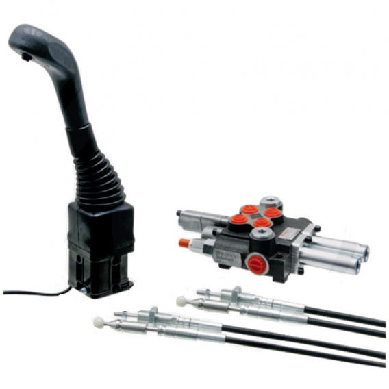 Obrázok pre Hydraulický řídící ventil pro čelní nakladače dvojčinný KIT P40 - 1500