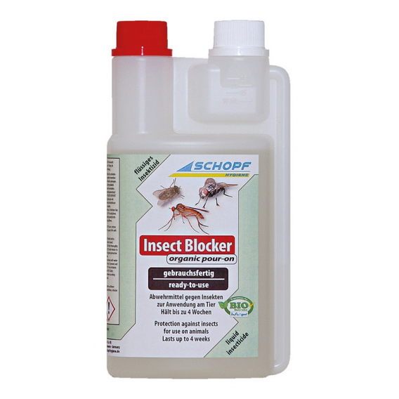 Obrázok pre Insect Blocker organic BIO repelent a odpuzovač much, bodalek, pakomárce 500 ml pro skot