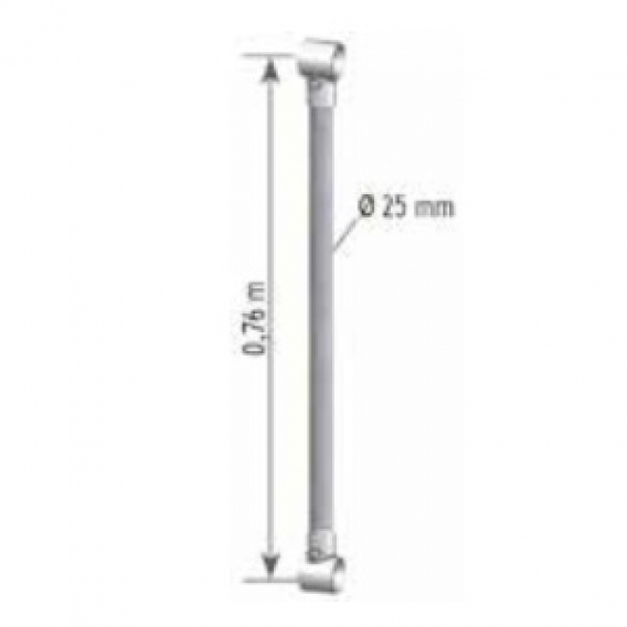 Obrázok pre Přídavná tyč pro krční fixace Cosnet Junior pro telata průměr trubky 42 mm délka 76 cm