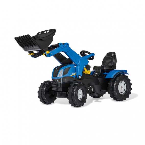 Obrázok pre Rolly Toys - šlapací traktor New Holland T7 s čelním nakladačem řada rollyFarmtrac