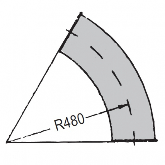 Obrázok pre OKR 160 Koleno Kongskilde 60° pozinkované pro pneumatický dopravník na obilí