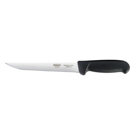 Obrázok pre Řeznický porcovací nůž 18 cm rovný plastová rukojeť