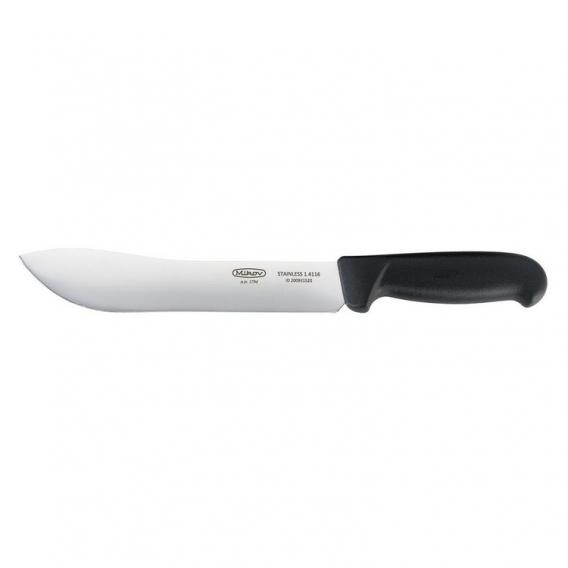 Obrázok pre Řeznický špalkový nůž 20 cm rovný plastová rukojeť