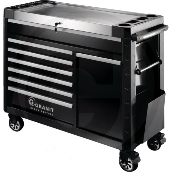 Obrázok pre Dílenský vozík s nářadím 243 ks PERFORMANCE Technic Granit BLACK EDITION pojízdný 7 vložek
