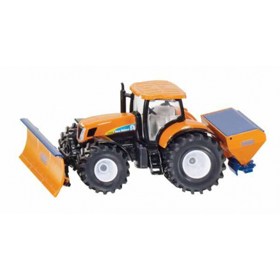 Obrázok pre Siku New Holland komunální traktor s radlicí a sypačem soli 1:50