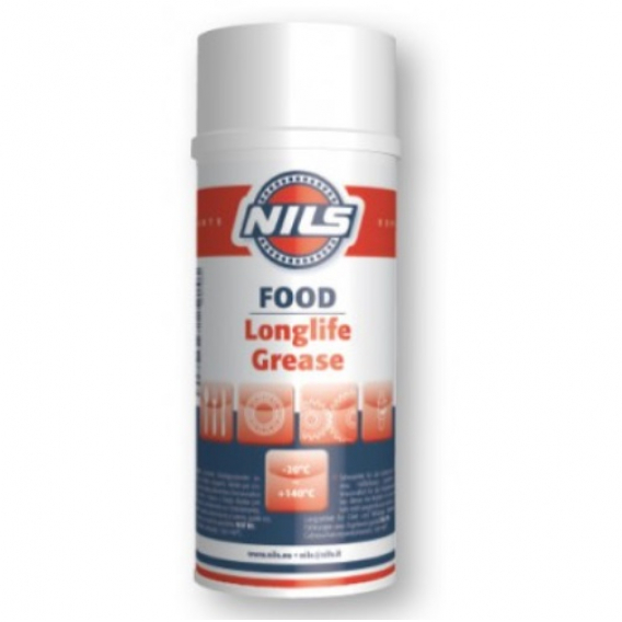 Obrázok pre NILS FOOD GREASE mazivo na ložiska sprej 400 ml certifikát NSF H1 pro potravinářství