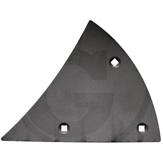 Obrázok pre Výměnný díl trojúhelník pravý na pluh Lemken, Ostroj typ C2KR 289 x 216 mm Granit