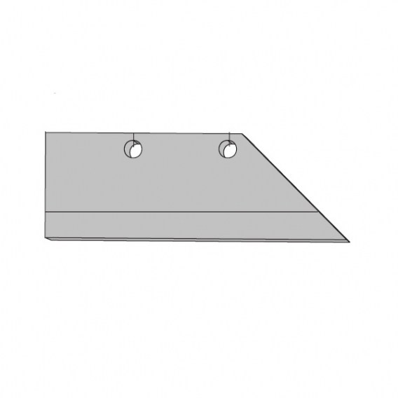 Obrázok pre Pluhové ostří levé na roudnický pluh Privat Ross Roudnice horní délka 295 mm AgropaGroup