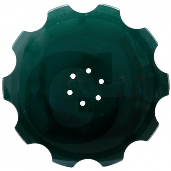 Obrázok pre Zubatý podmítací disk na diskový podmítač Bednar, Rabe, Vogel 510 x 5 mm 10 zubů 6 děr