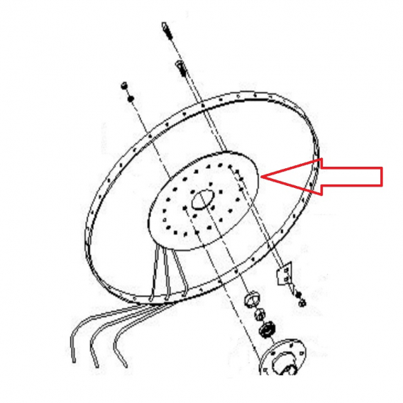 Obrázok pre Náhradní disk na univerzální obraceč a shrnovač sena, píce Rozmital SP4-205